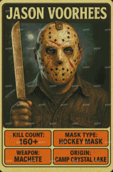 Pre-order Horror Trading Cards (MORE WILL BE ADDED AS THE DROPS CONTINUE)