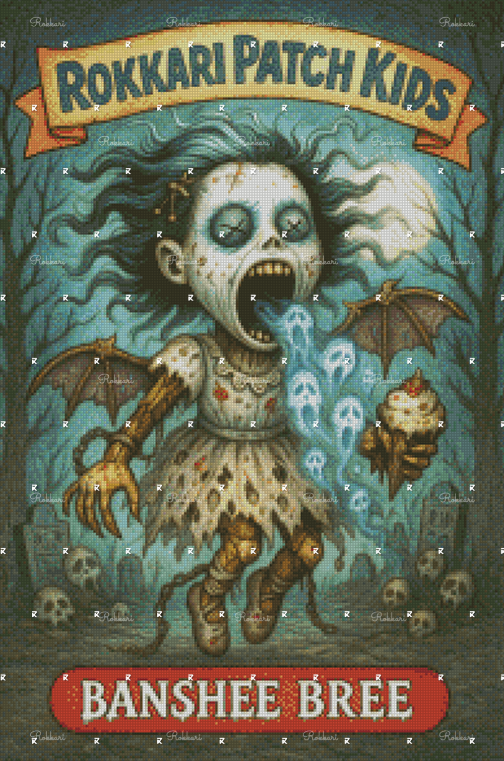 Banshee Unit Patch Pre-order Rokkari Patch Kids Banshee Bree – Rokkari Diamond Painting ...