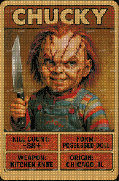 Pre-order Horror Trading Cards (MORE WILL BE ADDED AS THE DROPS CONTINUE)