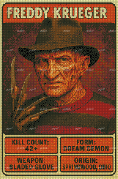 Pre-order Horror Trading Cards (MORE WILL BE ADDED AS THE DROPS CONTINUE)