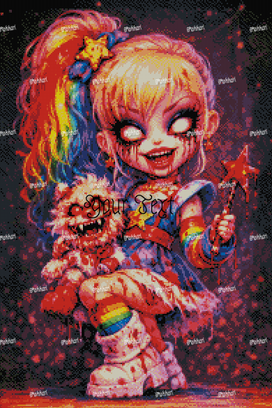Pre-order Portrait of Rainbow Brite
