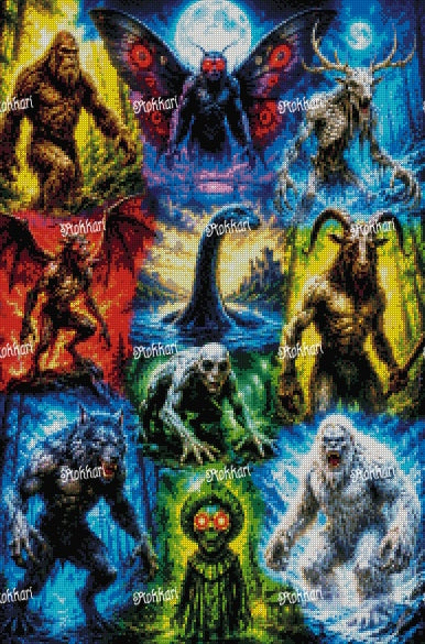 Pre-order Cryptid Collage