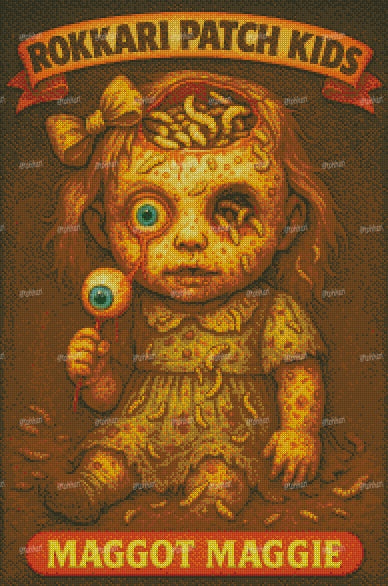 Pre-order ROKKARI PATCH KID MAGGOT MAGGIE