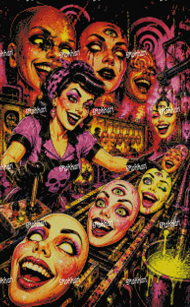 Pre-order LIMITED EDITION: ROKKARI HALLOWEEN: NIGHT #14 THE TWO-FACED FACTORY