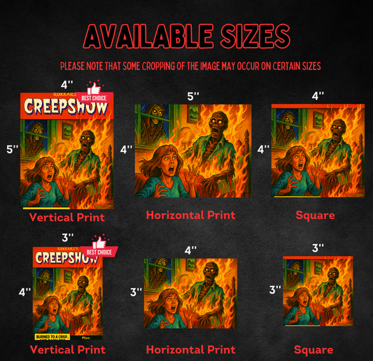 31% OFF ROKKARI'S CREEPSHOW BURNED TO A CRISP: DAY 18 LIMITED EDITION HALLOWEEN 2025 RELEASE PAPERS BY BEES CRAFTY CORNER