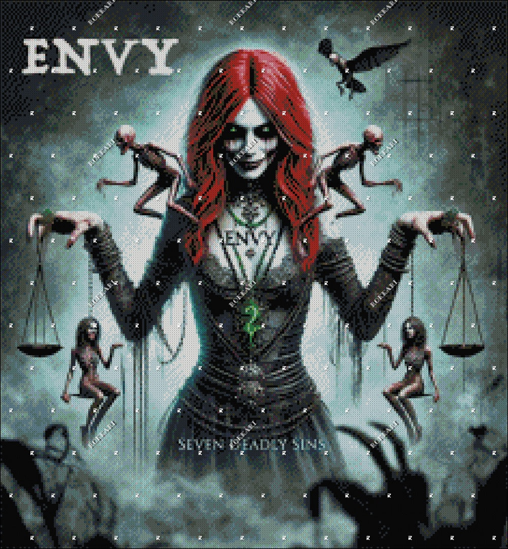 SEVEN DEADLY SINS ENVY LIMITED EDITION RELEASE #11 FOR ROKKARI'S 33 NIGHTS OF HOLIDAYS!