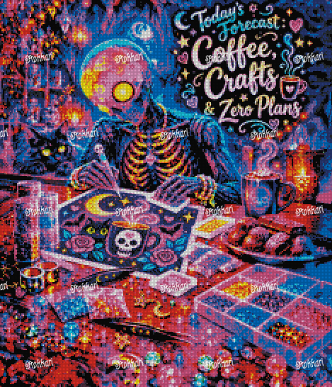 Pre-order LIMITED EDITION: ROKKARI HALLOWEEN: NIGHT #18 COFFEE, CRAFTS, AND ZERO PLANS