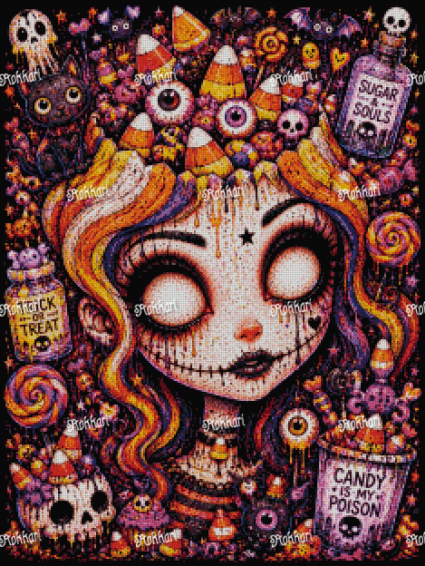 Pre-order Candy is My Poison Doodle