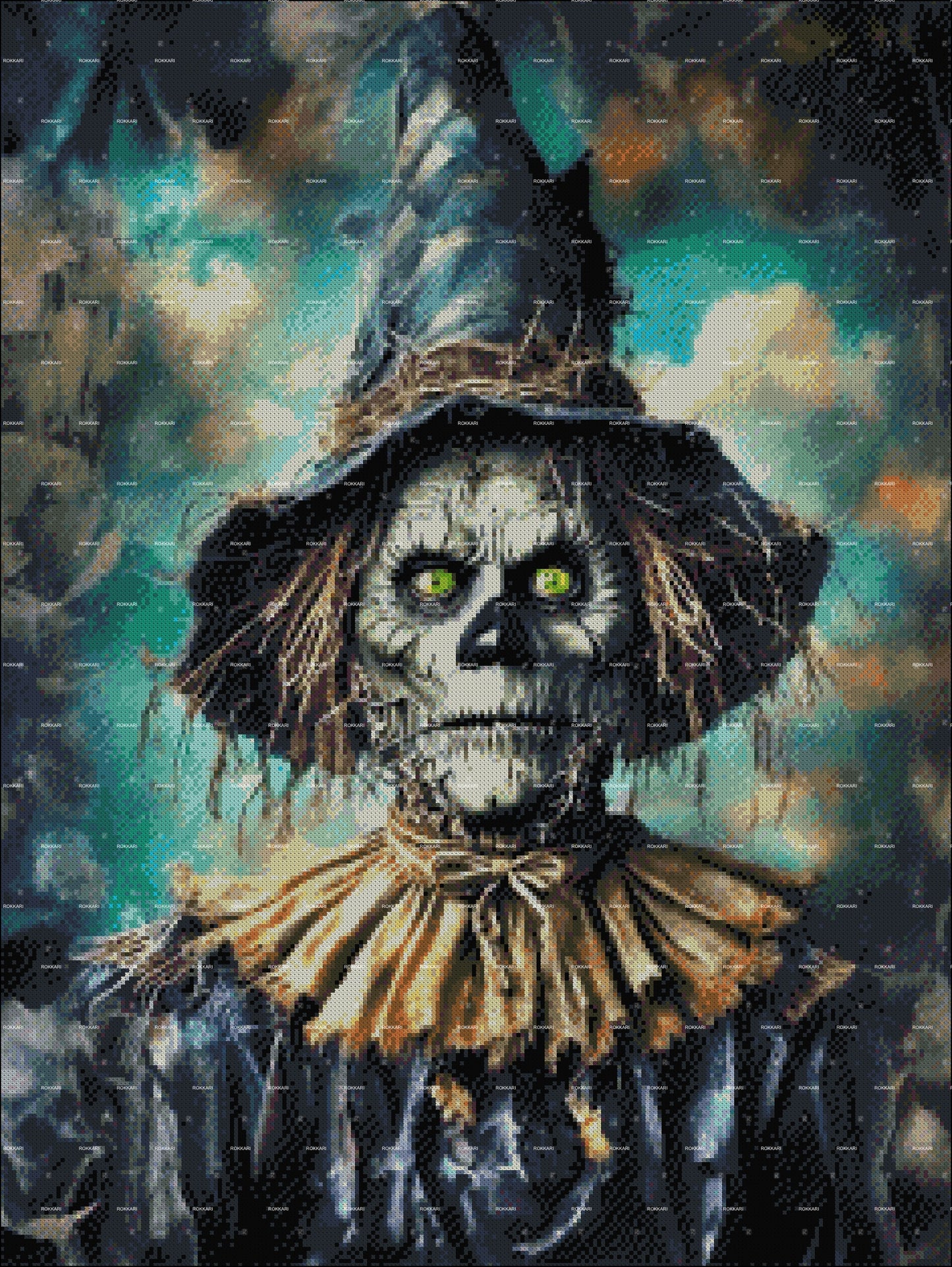 GOTHIC SCARECROW LIMITED EDITION RELEASE #15 FOR ROKKARI'S 31 NIGHTS OF HALLOWEEN