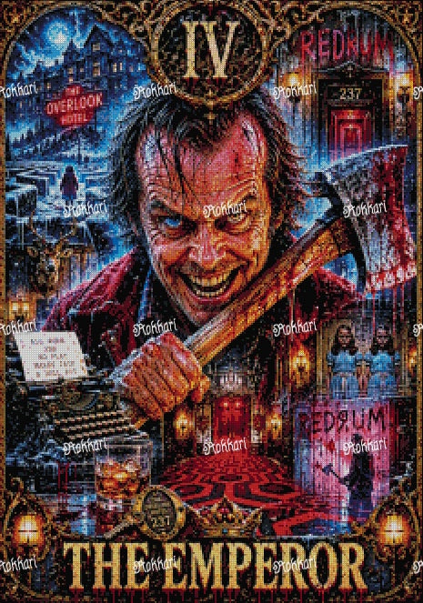 Pre-order Jack Torrance-THE EMPEROR TAROT CARD