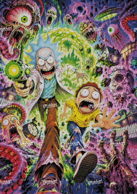 Pre-order LIMITED EDITION: ROKKARI HALLOWEEN: NIGHT #3 RICK AND MORTY