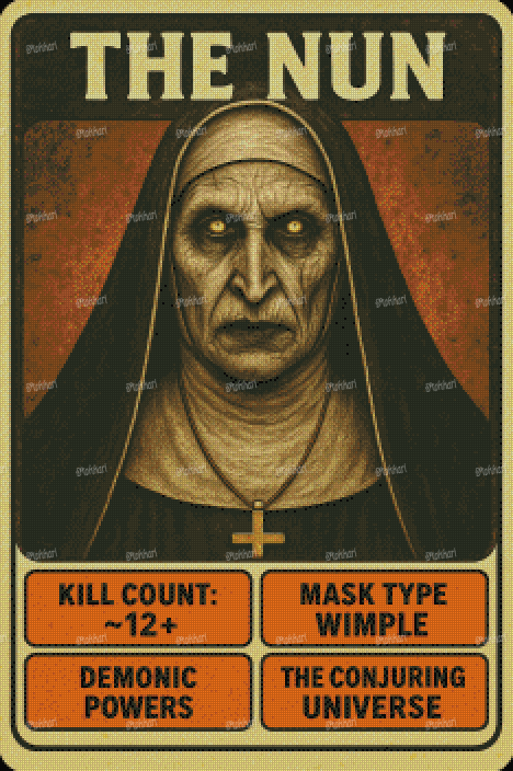Pre-order Horror Trading Cards (MORE WILL BE ADDED AS THE DROPS CONTINUE)