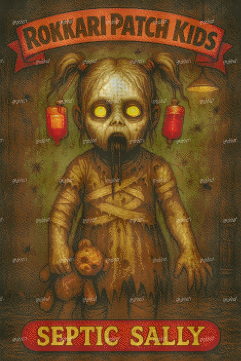 Pre-order ROKKARI PATCH KID SEPTIC SALLY