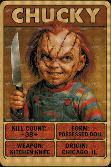 Pre-order Horror Trading Cards (MORE WILL BE ADDED AS THE DROPS CONTINUE)