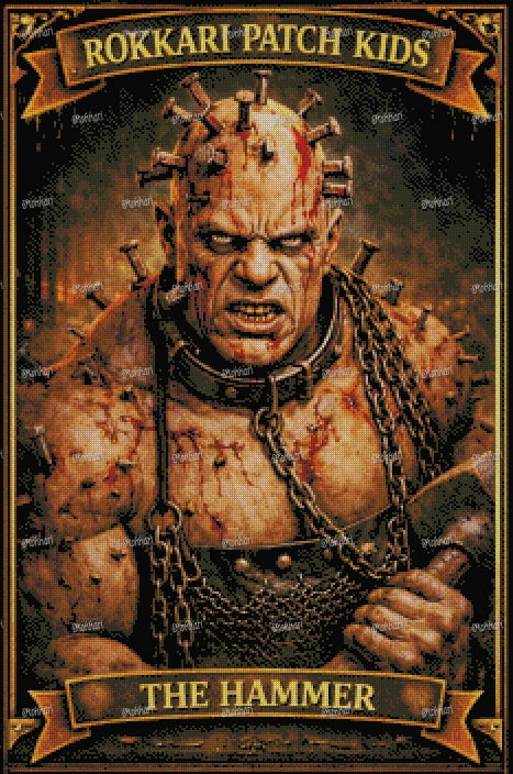 Pre-order Rokkari Patch Kids, 13 Ghosts-The Hammer