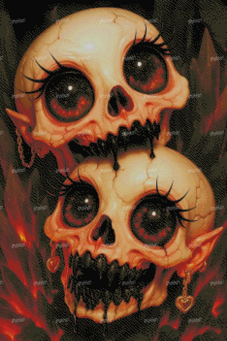 Pre-order ROKKARI'S HELLIONS-TWINFERNO : DAY 29 LIMITED EDITION HALLOWEEN 2025