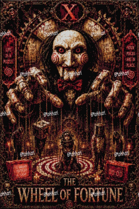 Pre-order Jigsaw-THE WHEEL OF FORTUNE TAROT CARD