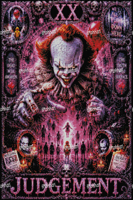 Pre-order Pennywise-JUDGEMENT TAROT CARD