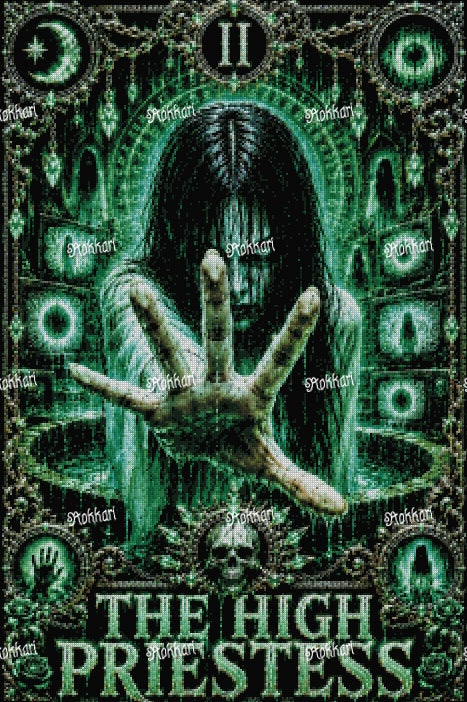 Pre-order Samara-THE HIGH PRIESTESS TAROT CARD