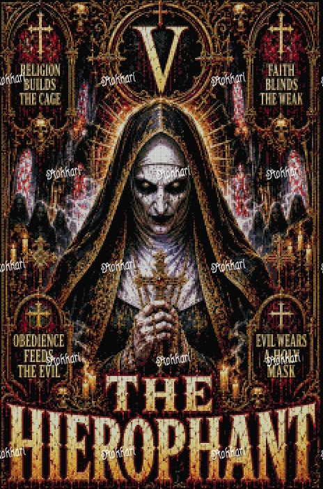Pre-order Valak-THE HIEROPHANT TAROT CARD