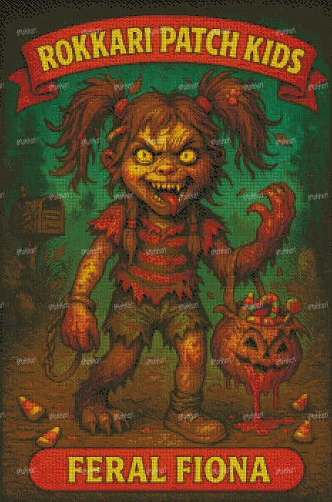 Pre-order ROKKARI PATCH KID FERAL FIONA