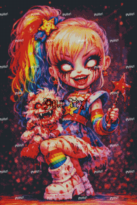 Pre-order Portrait of Rainbow Brite