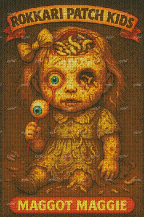 Pre-order ROKKARI PATCH KID MAGGOT MAGGIE
