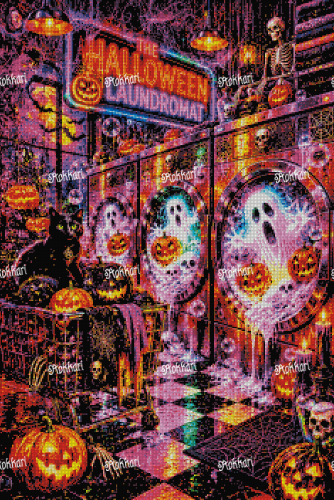 Pre-order LIMITED EDITION: ROKKARI HALLOWEEN: NIGHT #9 THE HALLOWEEN LAUNDROMAT