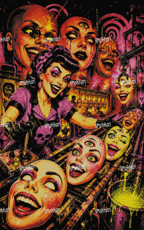 Pre-order LIMITED EDITION: ROKKARI HALLOWEEN: NIGHT #14 THE TWO-FACED FACTORY