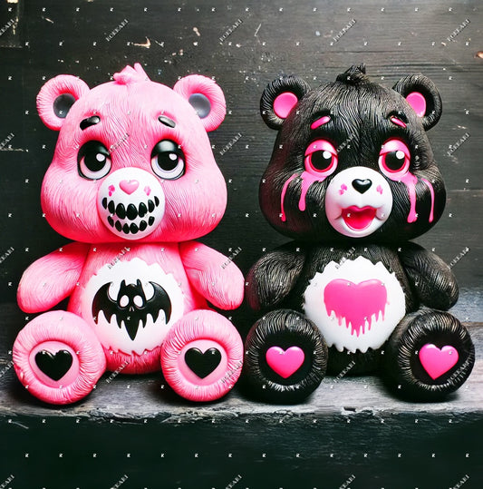 Pre-order TEAM PINK Rokkari's The Bears for Crafty-ish Kristyn VS Mushmellow's Pink and Black Event