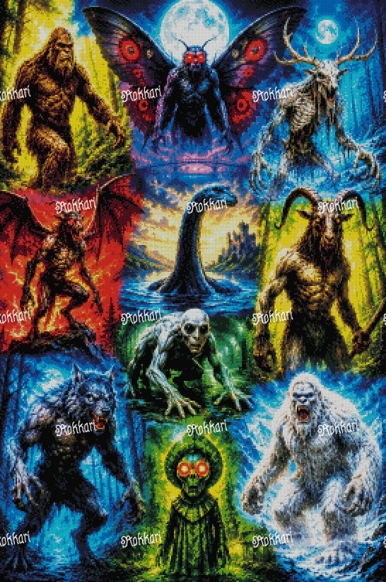 Pre-order Cryptid Collage