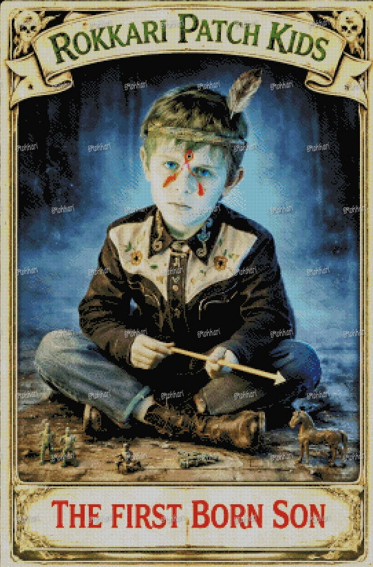 Pre-order Rokkari Patch Kids, 13 Ghosts-The First Born Son