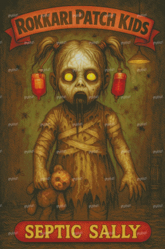 Pre-order ROKKARI PATCH KID SEPTIC SALLY