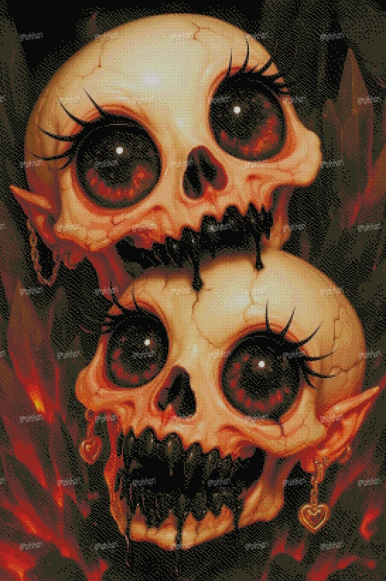 Pre-order ROKKARI'S HELLIONS-TWINFERNO : DAY 29 LIMITED EDITION HALLOWEEN 2025