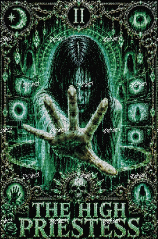 Pre-order Samara-THE HIGH PRIESTESS TAROT CARD
