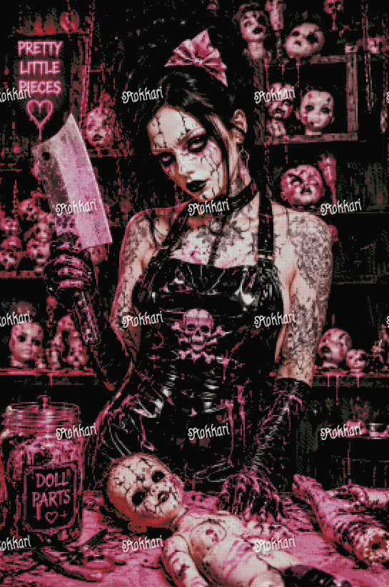Pre-order LIMITED EDITION: ROKKARI HALLOWEEN: NIGHT #11 PRETTY LITTLE PIECES