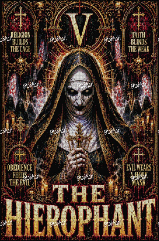 Pre-order Valak-THE HIEROPHANT TAROT CARD