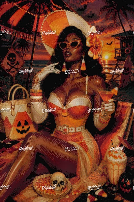 Pre-order Candy Corn Beach Queen