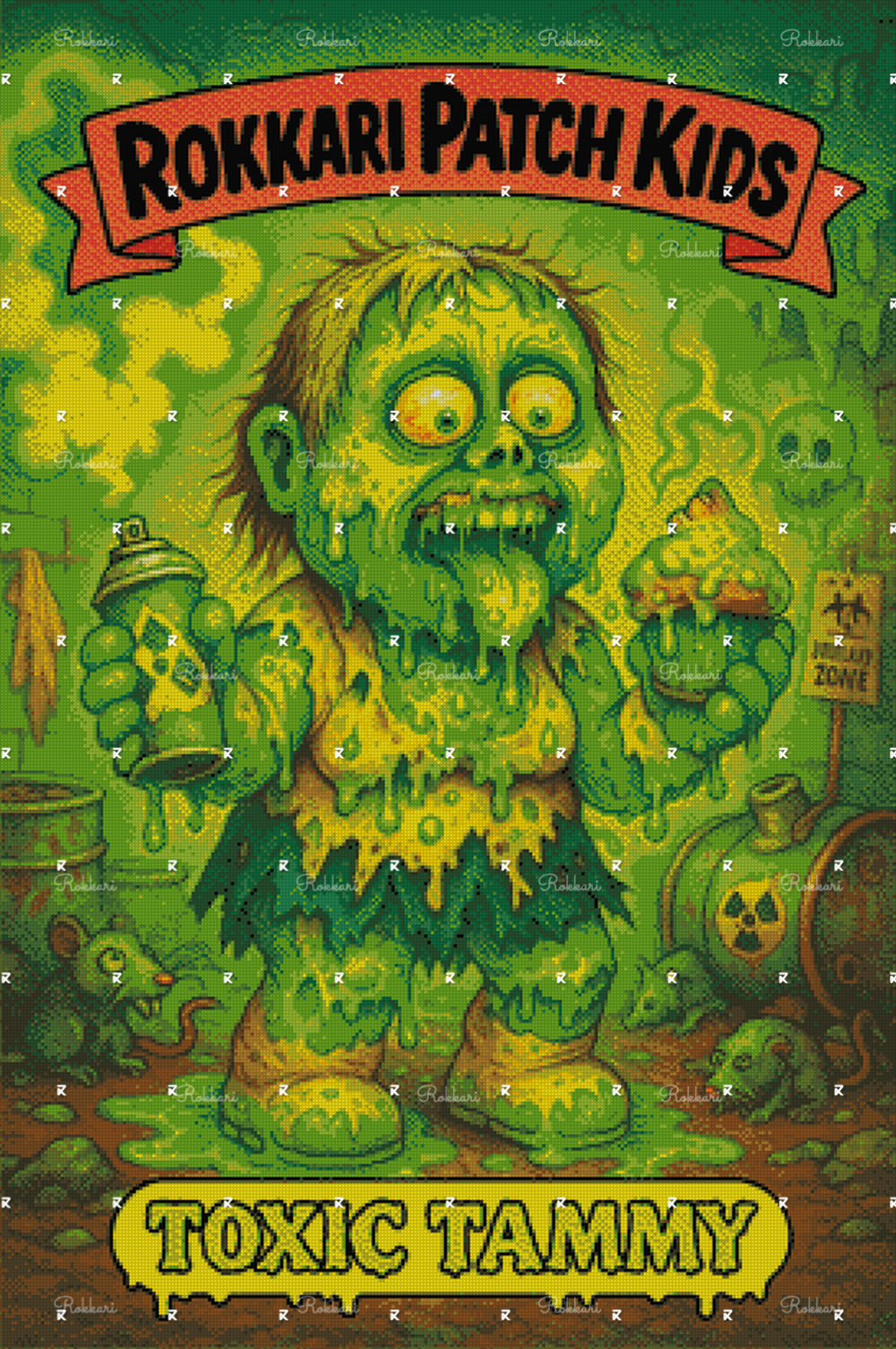 Pre-order Rokkari Patch Kids Toxic Tammy