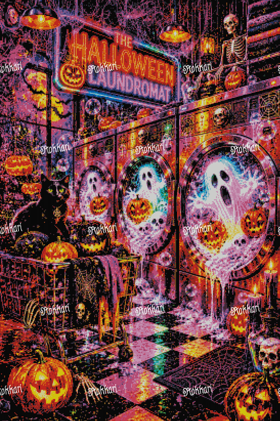 Pre-order LIMITED EDITION: ROKKARI HALLOWEEN: NIGHT #9 THE HALLOWEEN LAUNDROMAT