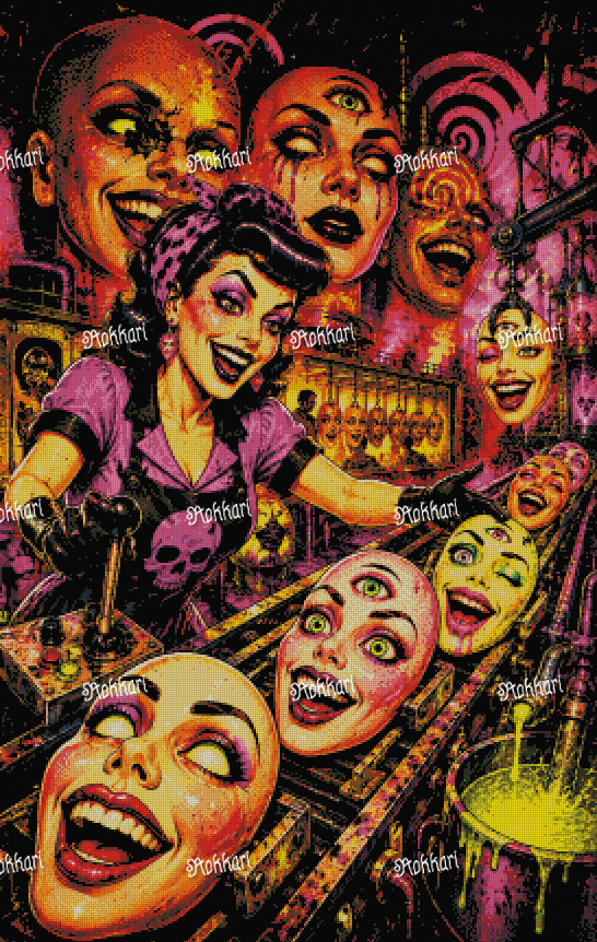 Pre-order LIMITED EDITION: ROKKARI HALLOWEEN: NIGHT #14 THE TWO-FACED FACTORY