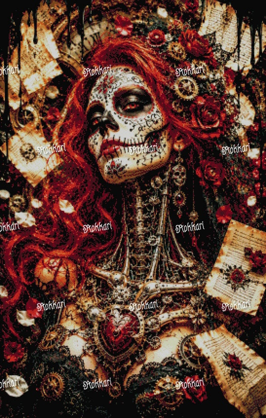 Pre-order Steampunk Sugar Skull