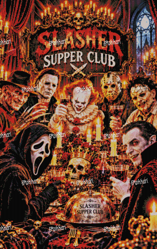 Pre-order LIMITED EDITION: ROKKARI HALLOWEEN: NIGHT #12 SLASHER SUPPER CLUB