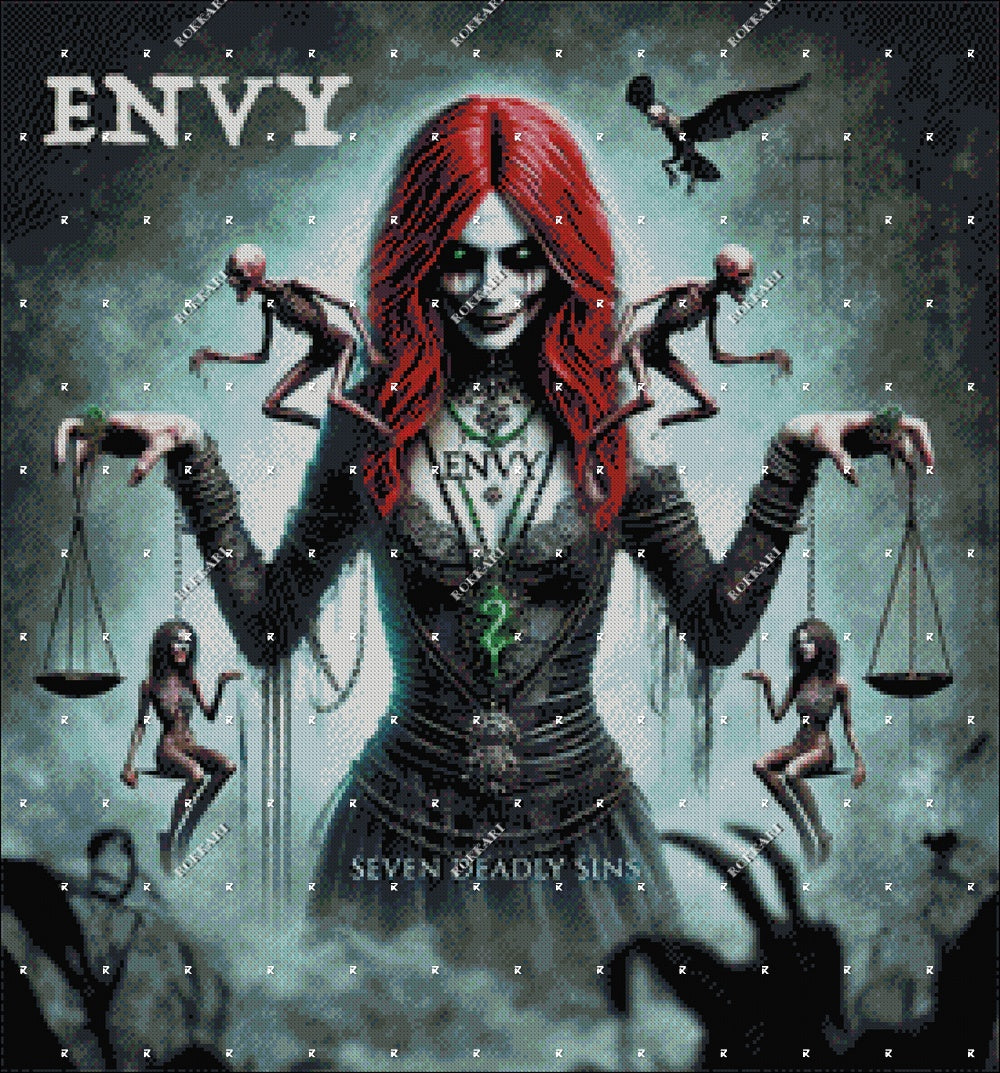 SEVEN DEADLY SINS ENVY LIMITED EDITION RELEASE #11 FOR ROKKARI'S 33 NIGHTS OF HOLIDAYS!