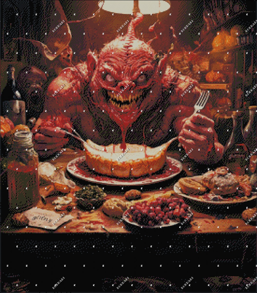 SEVEN DEADLY SINS GLUTTONY LIMITED EDITION RELEASE #14 FOR ROKKARI'S 33 NIGHTS OF HOLIDAYS!