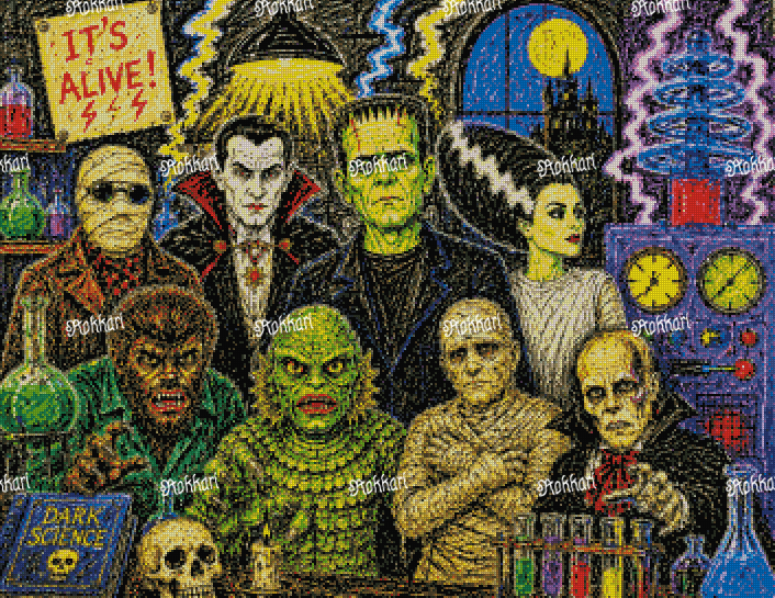 Pre-order A Kid's Portrait: Universal Monsters