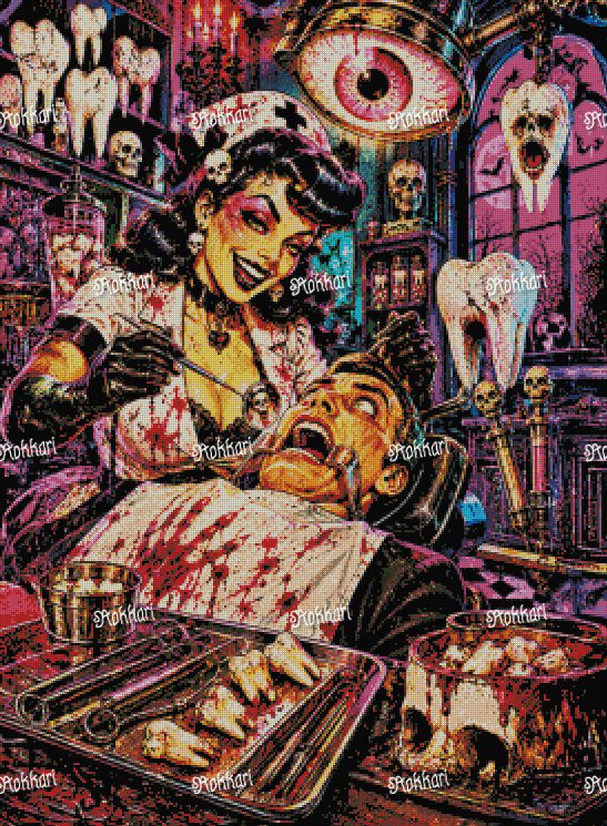 Pre-order LIMITED EDITION: ROKKARI HALLOWEEN: NIGHT #29 THE DENTIST