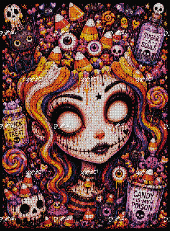 Pre-order Candy is My Poison Doodle