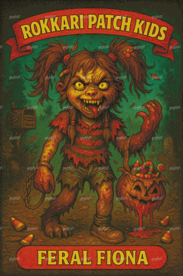 Pre-order ROKKARI PATCH KID FERAL FIONA