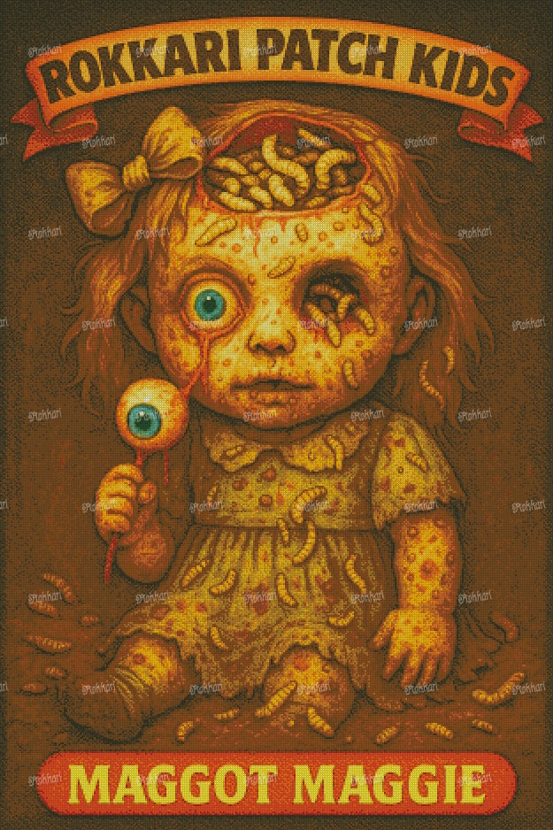 Pre-order ROKKARI PATCH KID MAGGOT MAGGIE